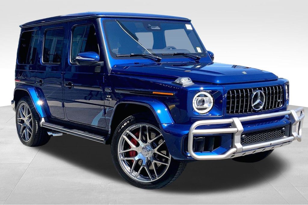 Blue 2026 Mercedes-Benz G-Class AMG G 63 4MATIC SUV / Crossover All-Wheel Drive 9-Speed Automatic