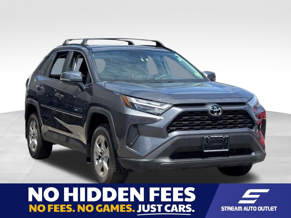 Magnetic Gray Metallic 2025 Toyota RAV4 SUV / Crossover All-Wheel Drive 8-Speed Automatic