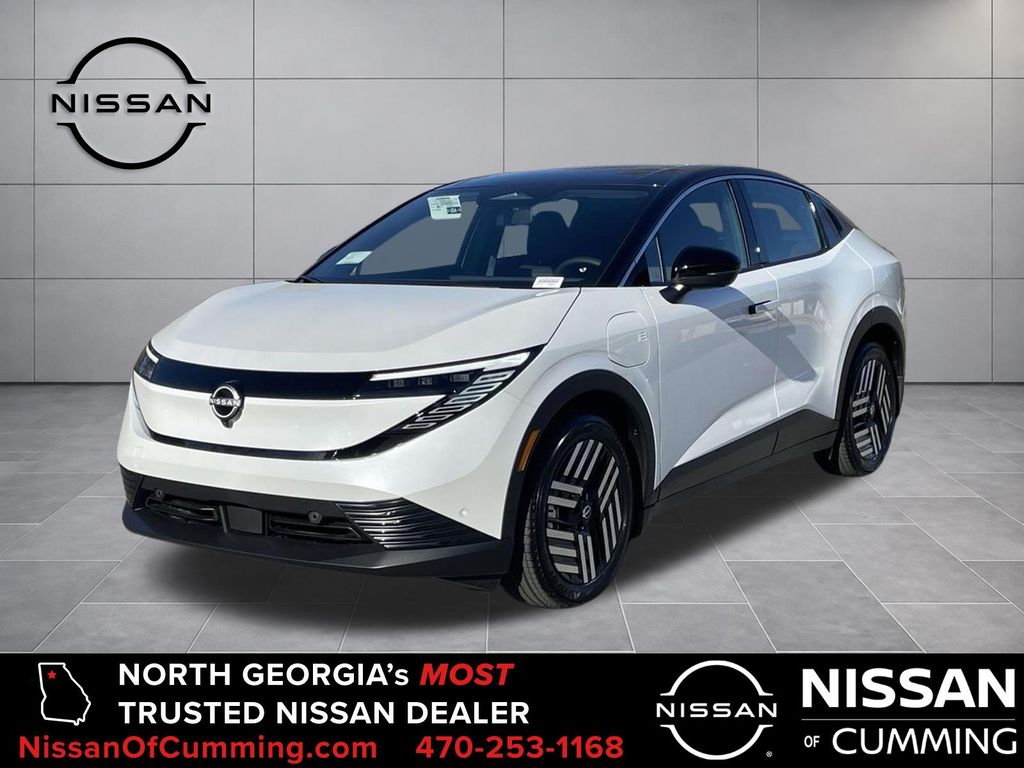 White Pearl 2026 Nissan LEAF SUV / Crossover Front-Wheel Drive Automatic