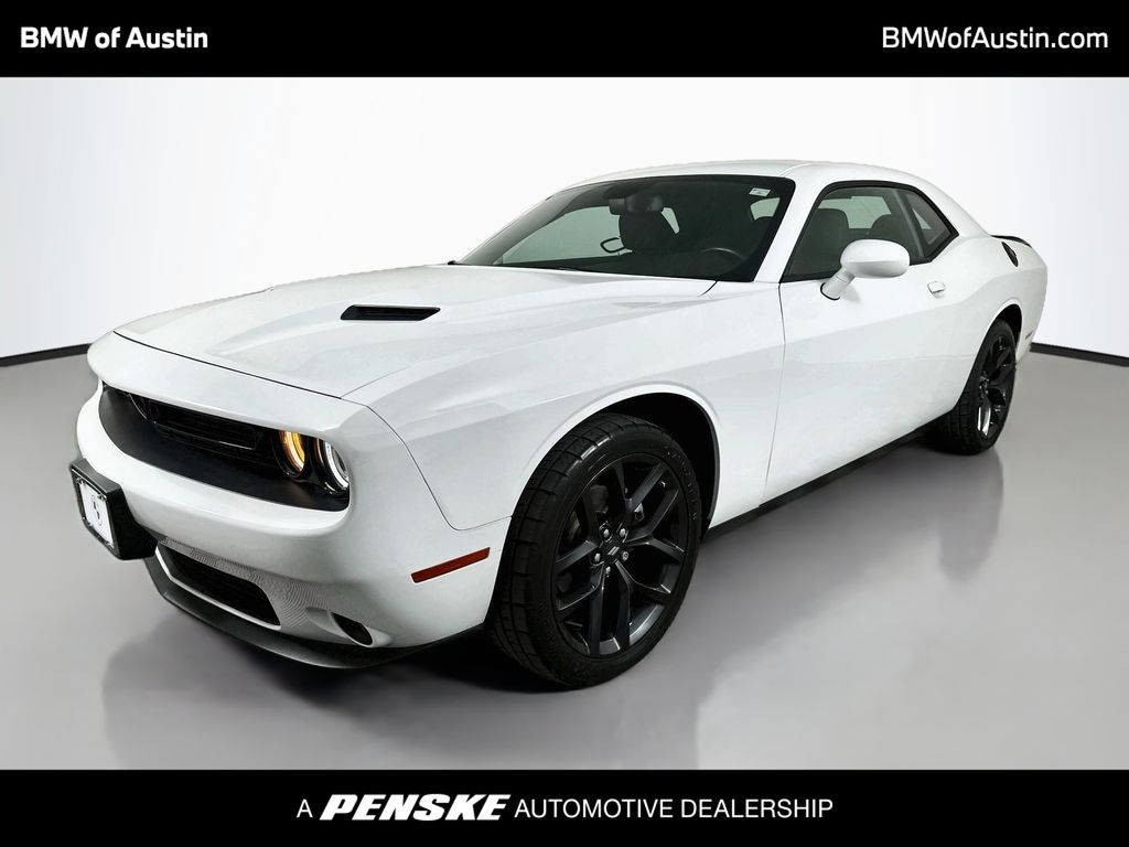 White 2022 Dodge Challenger Coupe Rear-Wheel Drive 8-Speed Automatic