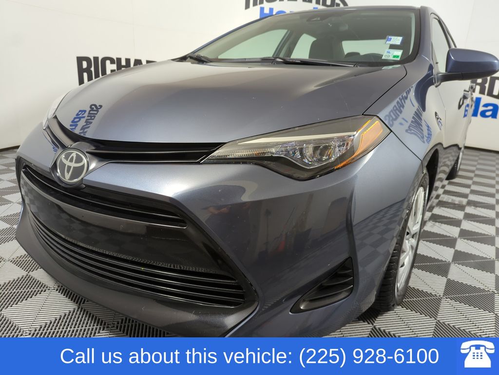 Slate Metallic 2019 Toyota Corolla Sedan Front-Wheel Drive Continuously Variable Transmission