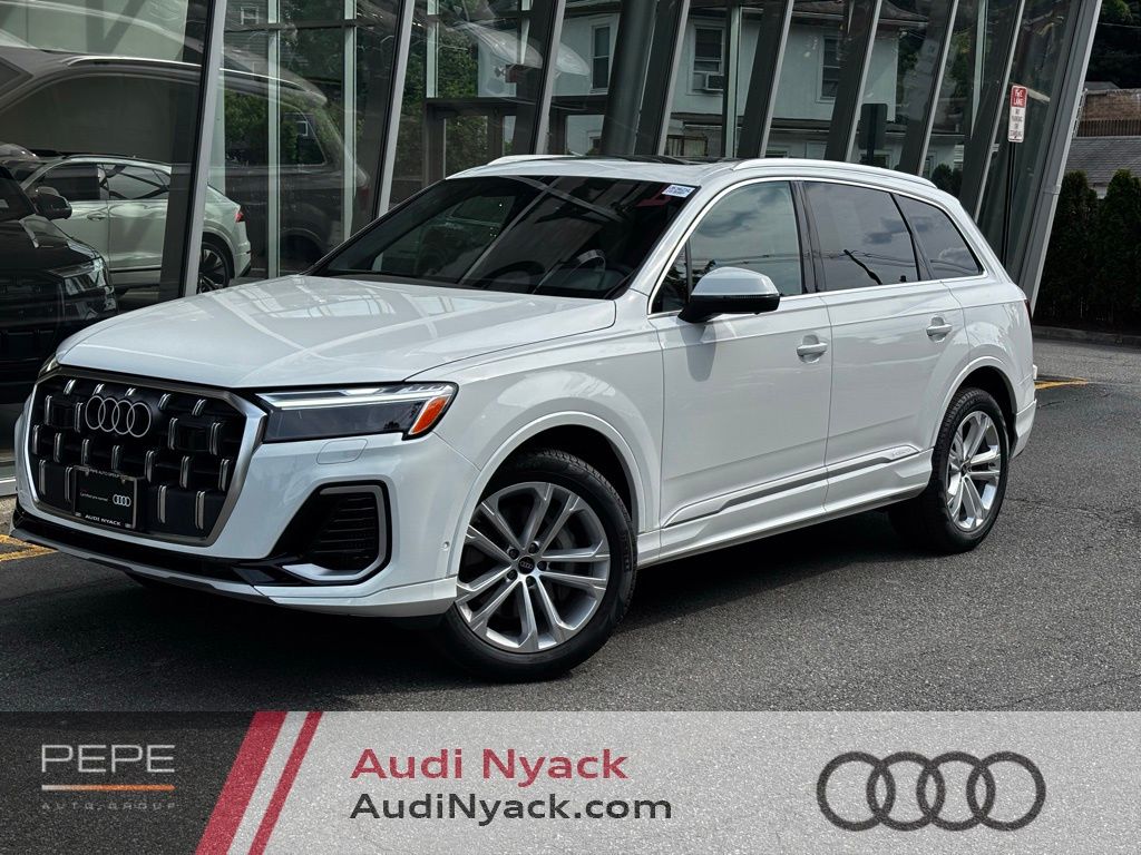 Carrara White 2025 Audi Q7 SUV / Crossover All-Wheel Drive 8-Speed Automatic