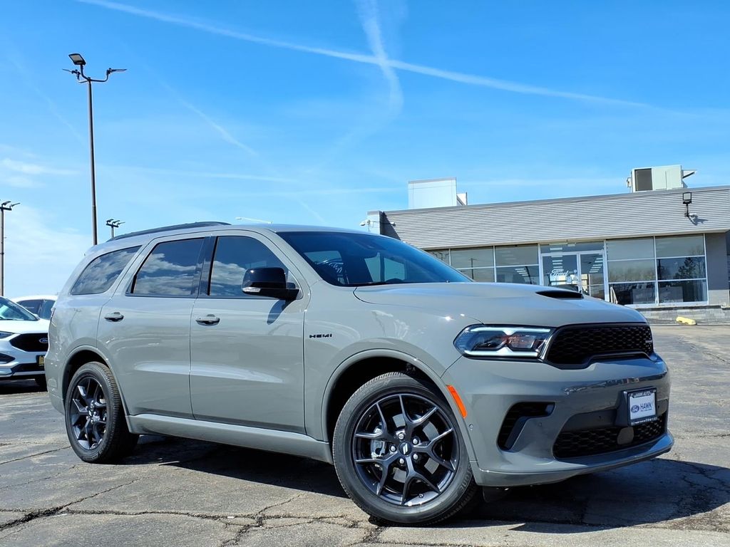 Destroyer Gray Clearcoat 2026 Dodge Durango GT HEMI Plus AWD SUV / Crossover All-Wheel Drive 8-Speed Automatic
