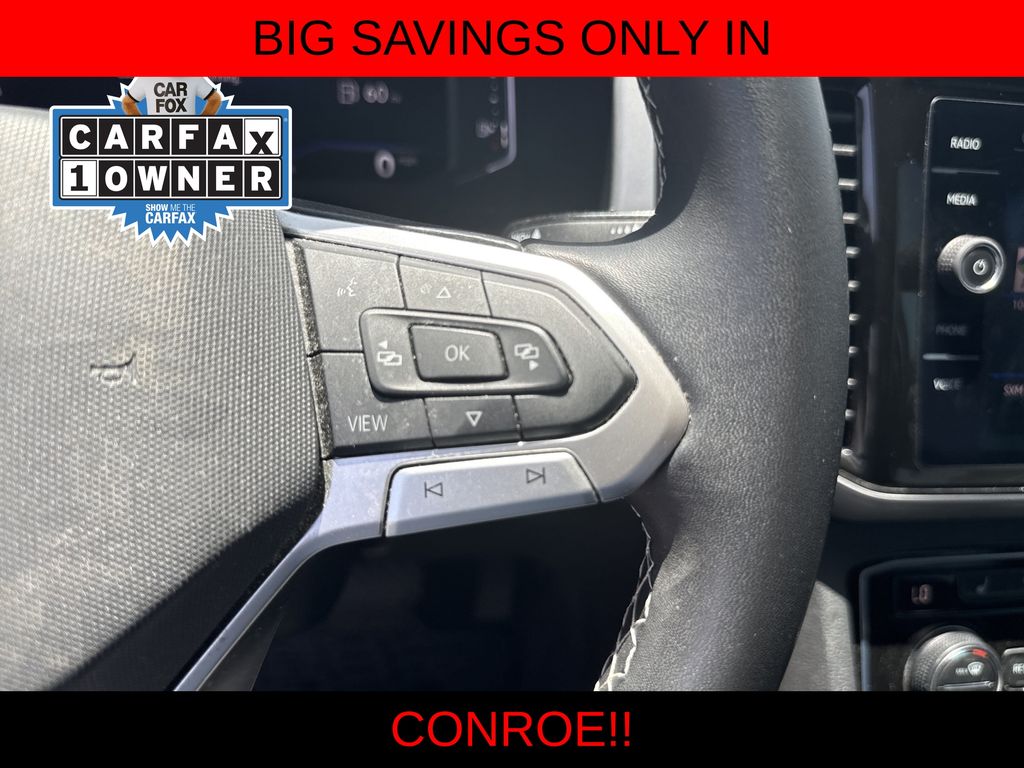 2022 Volkswagen Atlas 3.6L V6 SE w/Technology White at DeMontrond Mazda
