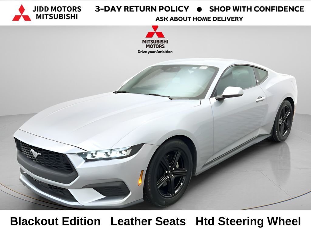 Silver Metallic 2024 Ford Mustang EcoBoost Premium Fastback RWD Coupe Rear-Wheel Drive Automatic