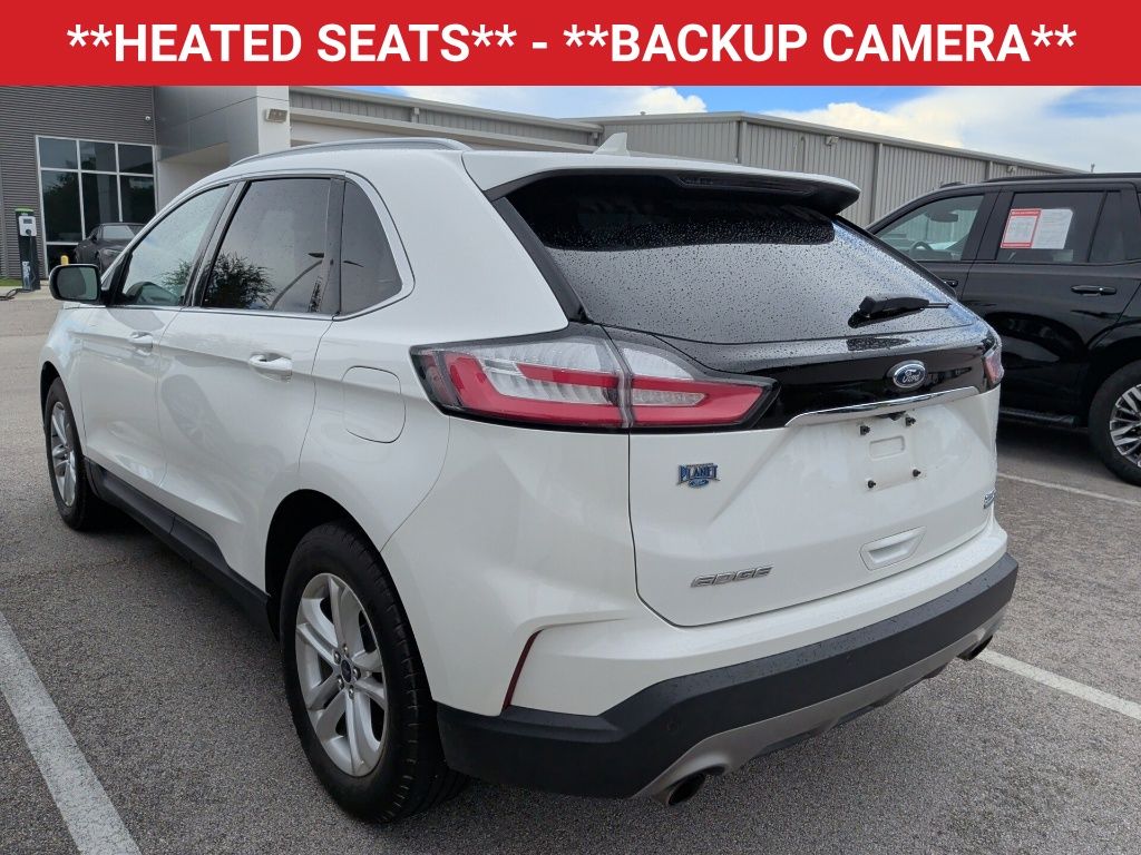 2020 Ford Edge SEL White at DeMontrond Ford