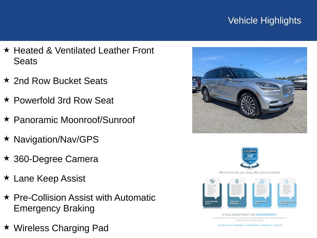 2022 Lincoln Aviator Reserve