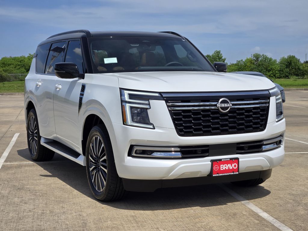 2026 Nissan Armada Platinum Reserve White at Bravo Nissan