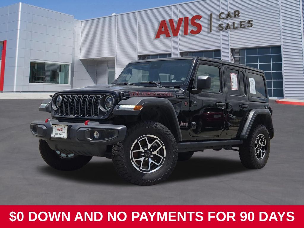 Black 2025 Jeep Wrangler SUV / Crossover Four-Wheel Drive 8-Speed Automatic
