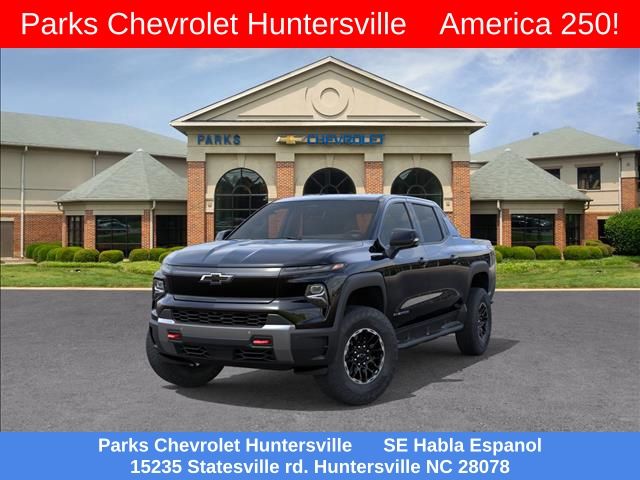 Black 2026 Chevrolet Silverado EV Pickup Truck All-Wheel Drive 1-Speed Automatic
