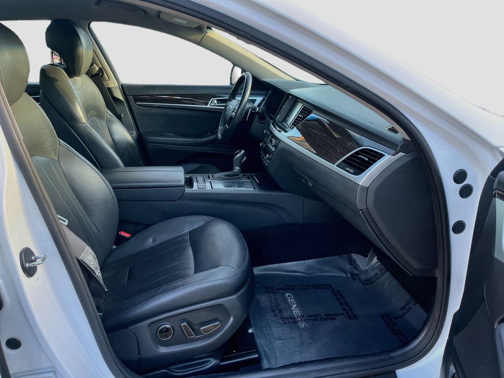 2015 Hyundai Genesis 3.8 White at Gullo Toyota