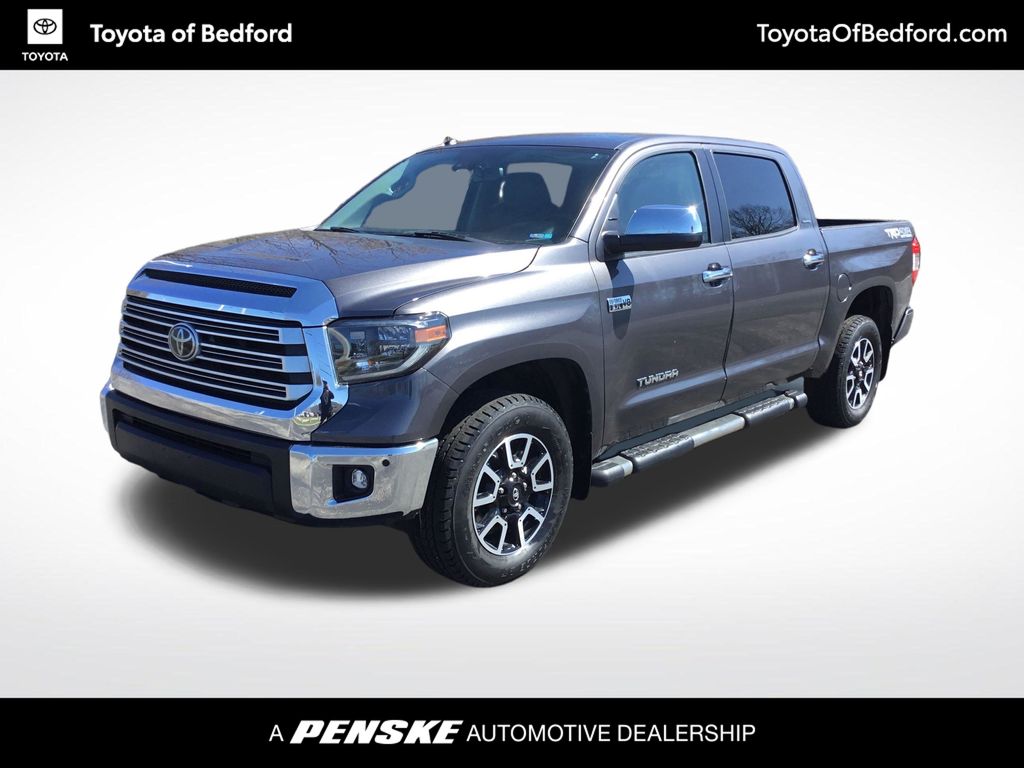 Silver Sky Metallic 2019 Toyota Tundra Limited CrewMax 5.7L 4WD Pickup Truck Four-Wheel Drive 6-Speed Automatic