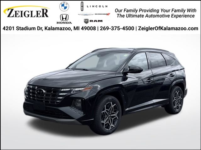 Phantom Black 2023 Hyundai Tucson SUV / Crossover All-Wheel Drive 8-Speed Automatic