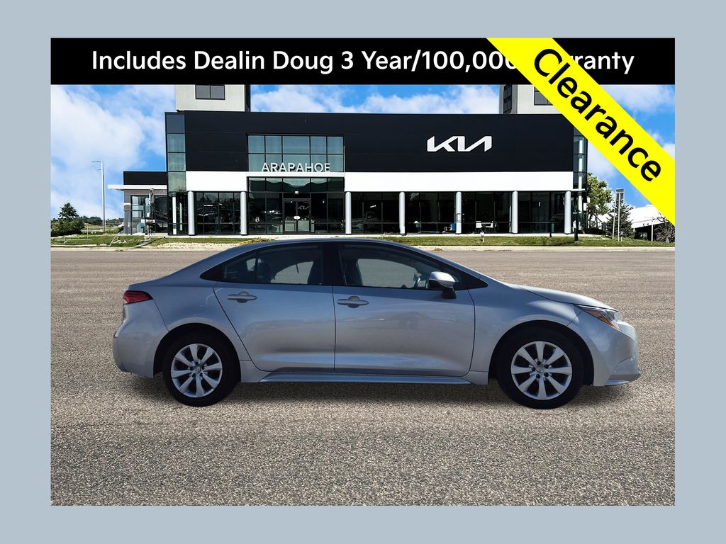 Classic Silver Metallic 2024 Toyota Corolla Sedan Front-Wheel Drive Continuously Variable Transmission