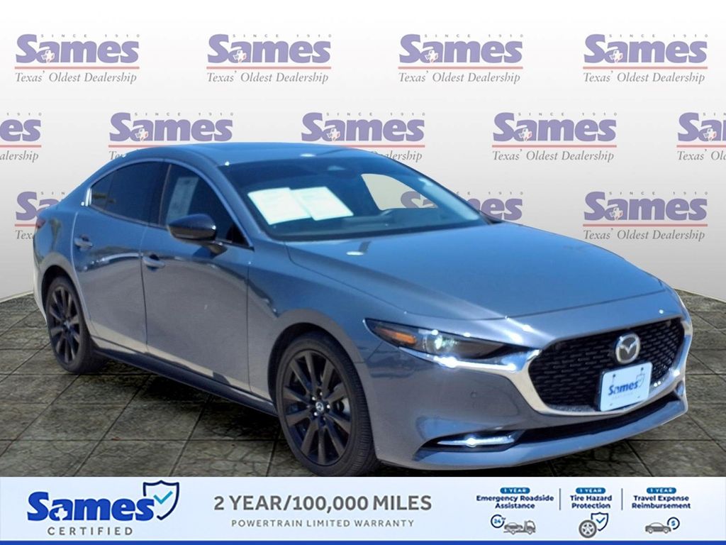 Polymetal Gray Metallic 2024 Mazda MAZDA3 Sedan All-Wheel Drive 6-Speed Automatic