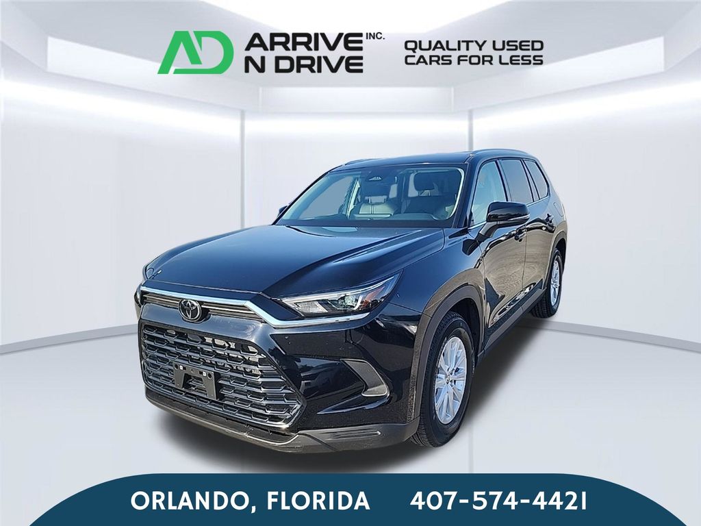 Black 2025 Toyota Grand Highlander SUV / Crossover All-Wheel Drive 8-Speed Automatic