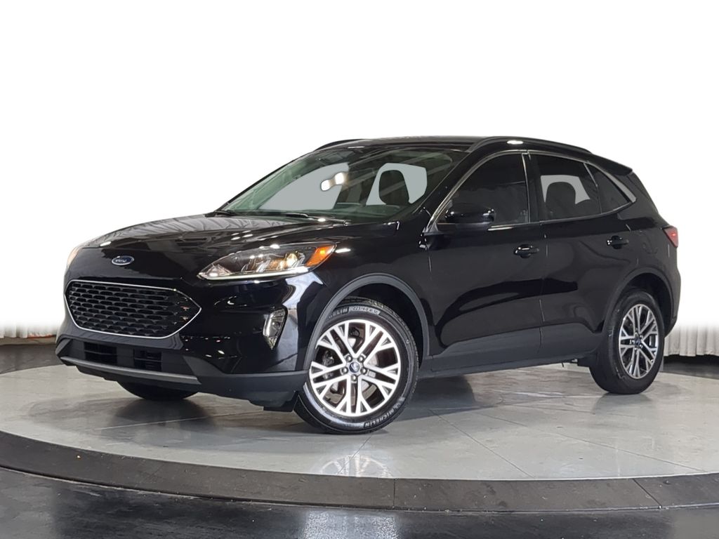 Black Metallic 2021 Ford Escape SUV / Crossover All-Wheel Drive 8-Speed Automatic
