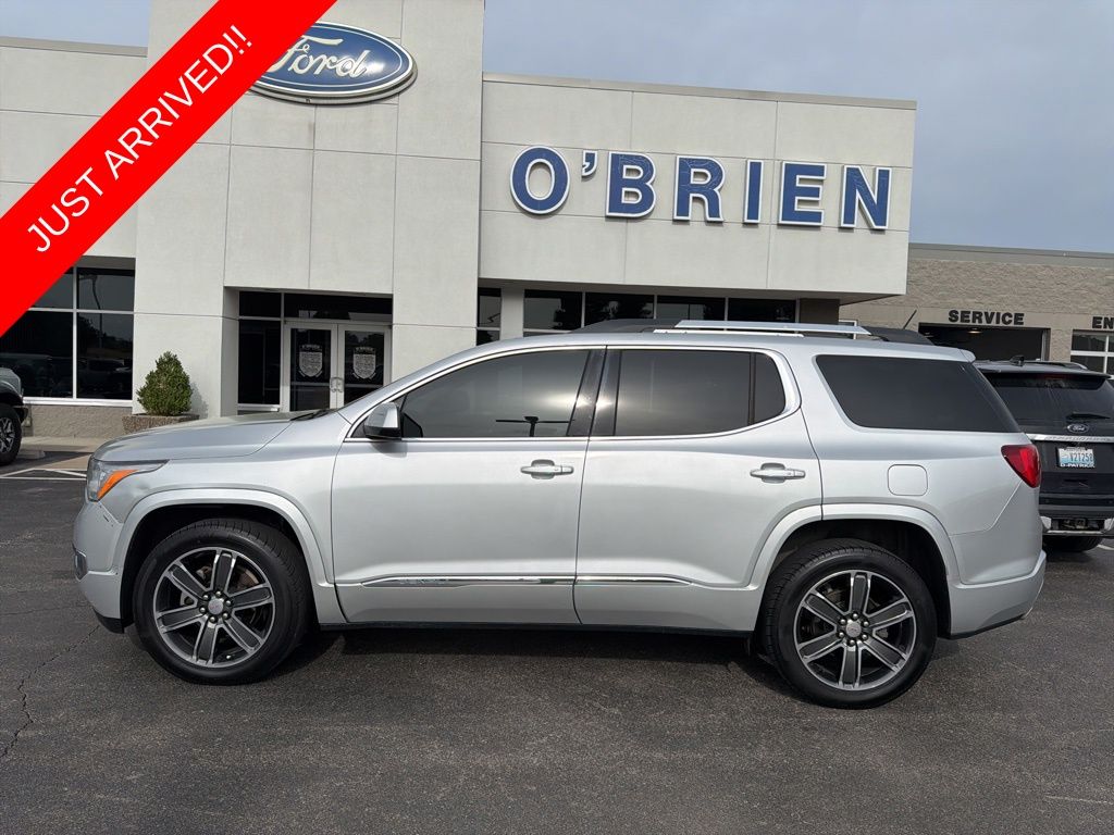 Quicksilver Metallic 2018 GMC Acadia Denali FWD SUV / Crossover Front-Wheel Drive 6-Speed Automatic