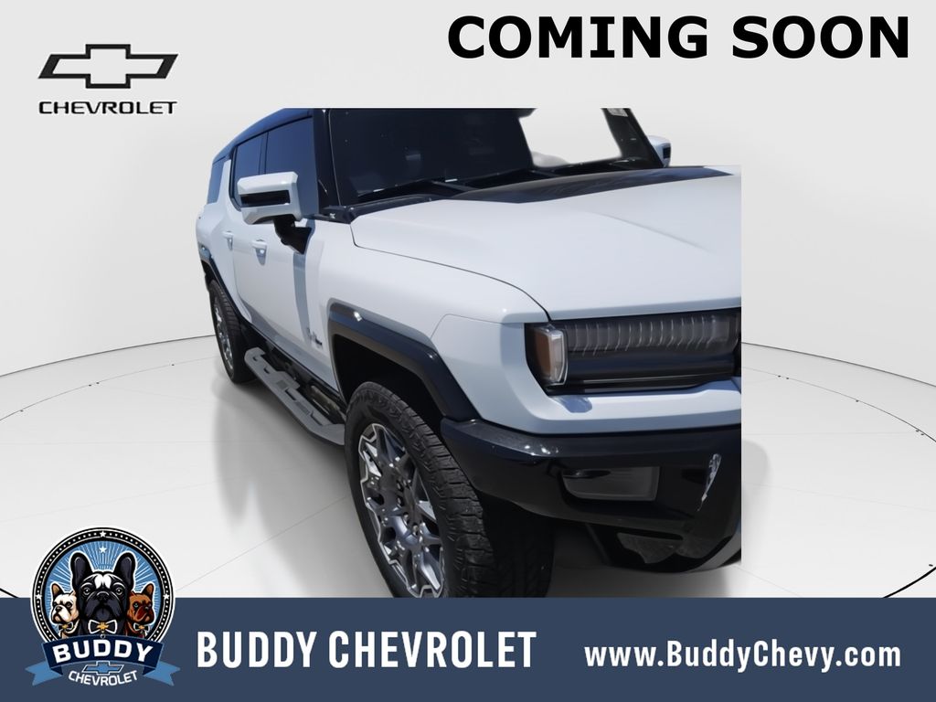 Interstellar White 2025 GMC Hummer EV SUV SUV / Crossover All-Wheel Drive 1-Speed Automatic
