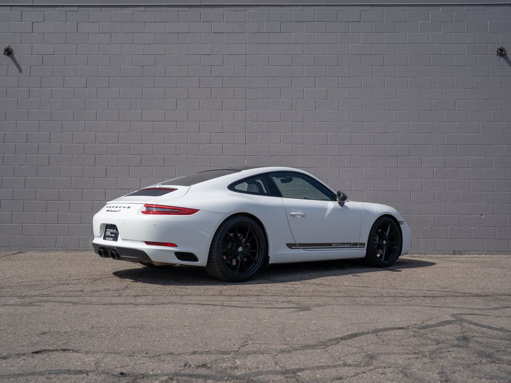 Certified Used 2019 White Porsche Carrera T image 7