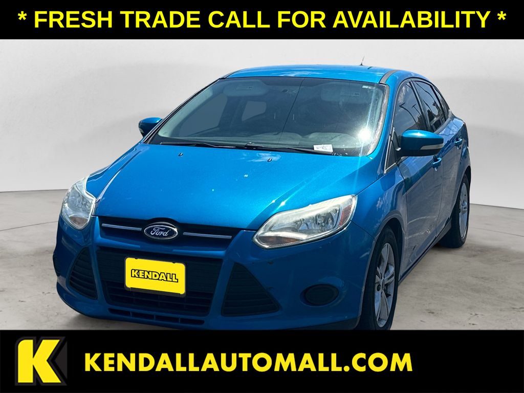 Blue Candy 2014 Ford Focus Sedan Front-Wheel Drive 6-Speed Automatic