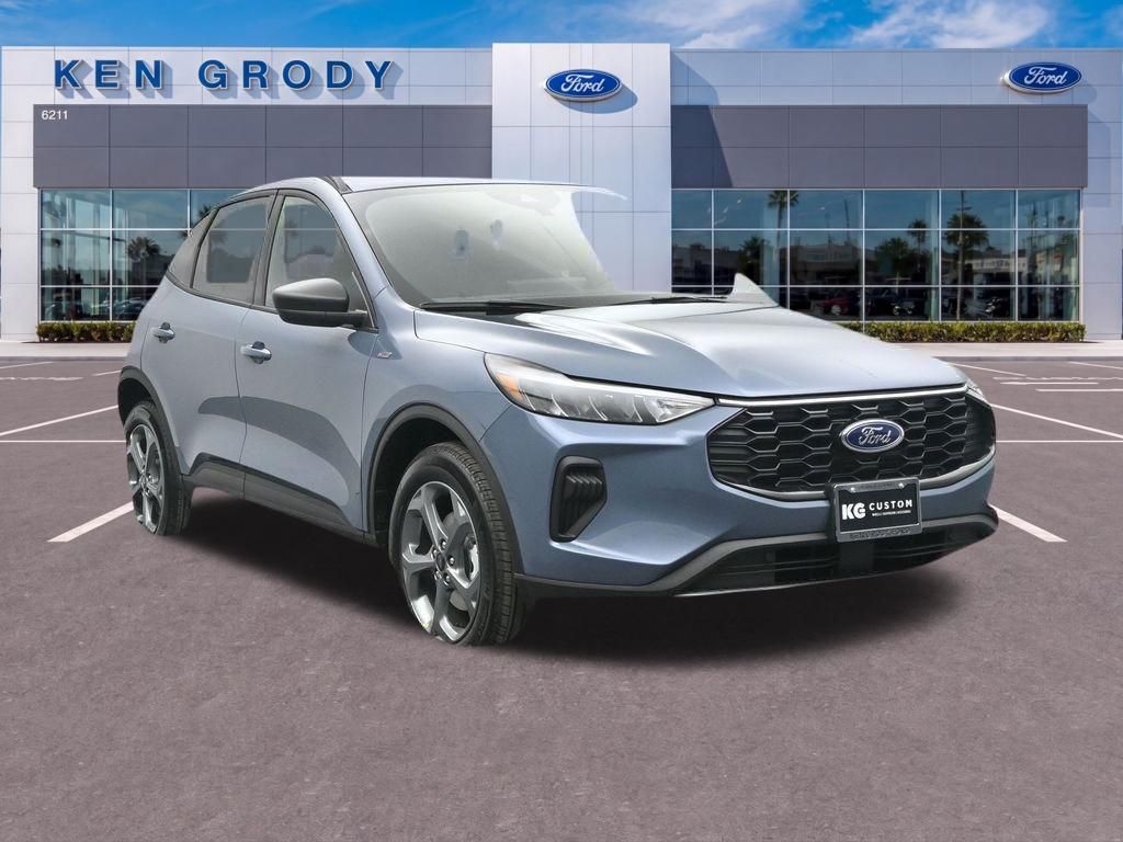 Vapor Blue 2025 Ford Escape Hybrid ST-Line FWD SUV / Crossover Front-Wheel Drive Continuously Variable Transmission