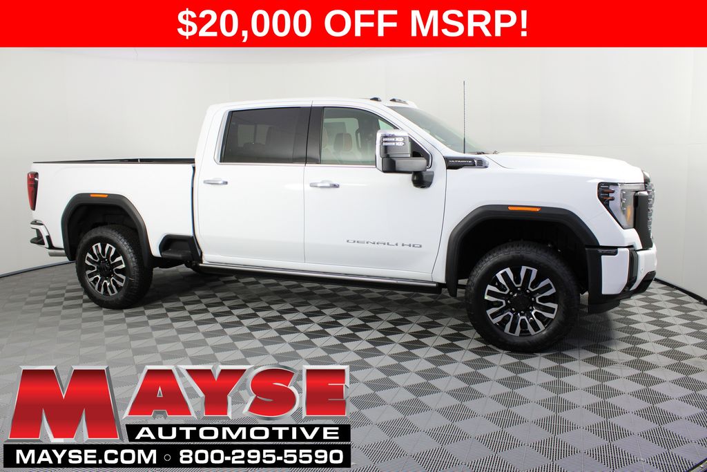 Summit White 2026 GMC Sierra 3500HD Pickup Truck Four-Wheel Drive Automatic