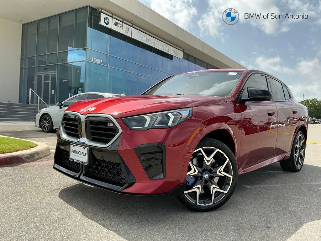 Vegas Red Metallic 2024 BMW X2 SUV / Crossover All-Wheel Drive 7-Speed Automatic
