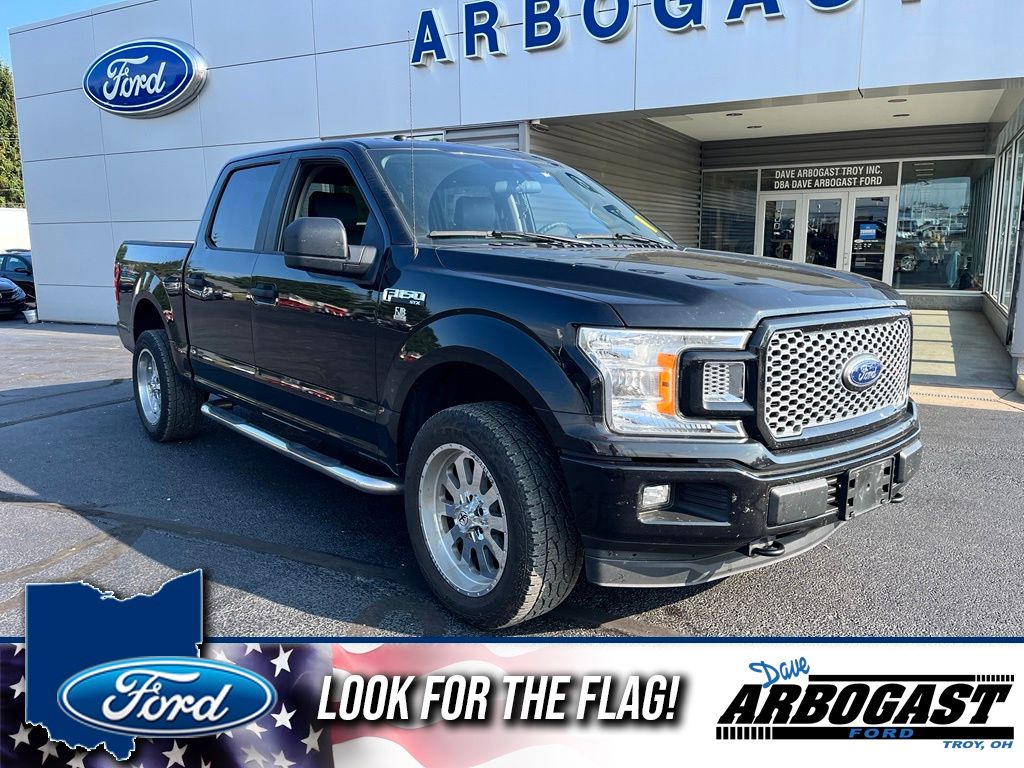 Black Metallic 2019 Ford F-150 Pickup Truck Four-Wheel Drive Automatic