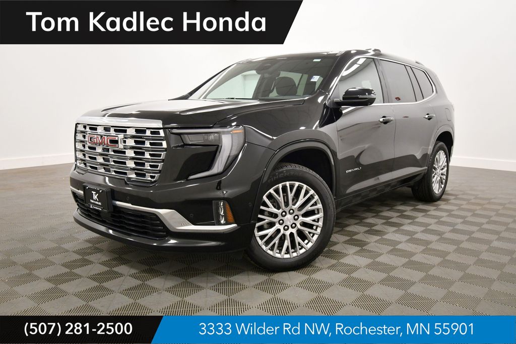 Black (Ebony Twilight Metallic) 2024 GMC Acadia SUV / Crossover Four-Wheel Drive 8-Speed Automatic