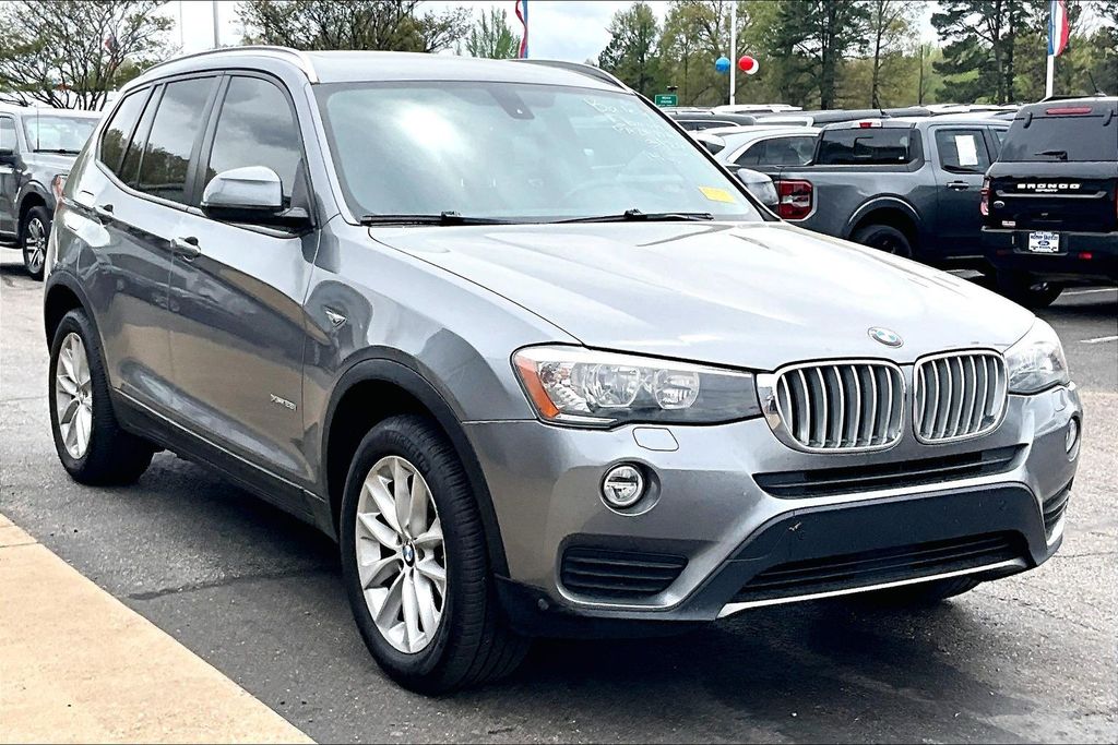 Space Gray Metallic 2016 BMW X3 xDrive28i AWD SUV / Crossover All-Wheel Drive 8-Speed Automatic