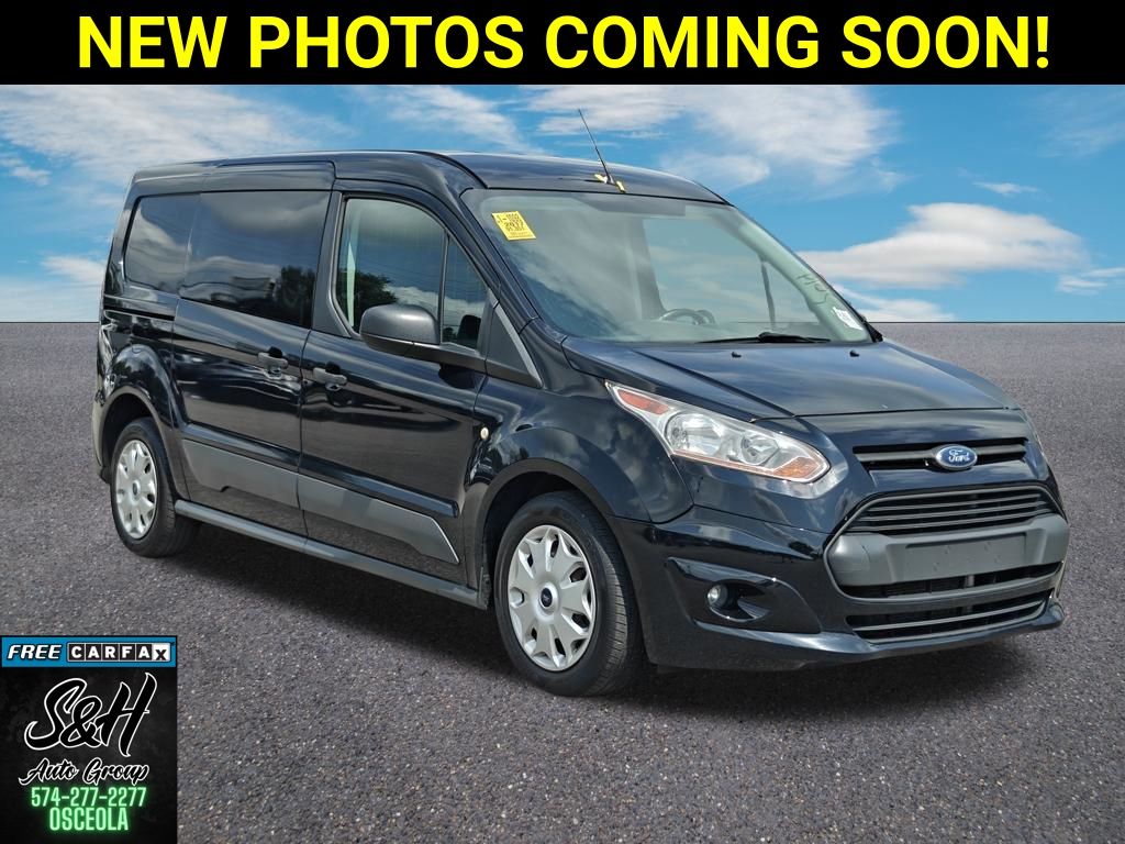 Shadow Black 2017 Ford Transit Connect Van Front-Wheel Drive 6-Speed Automatic