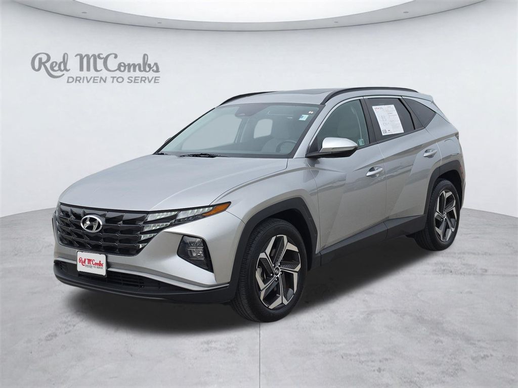 Shimmering Silver 2024 Hyundai Tucson SUV / Crossover Front-Wheel Drive 8-Speed Automatic