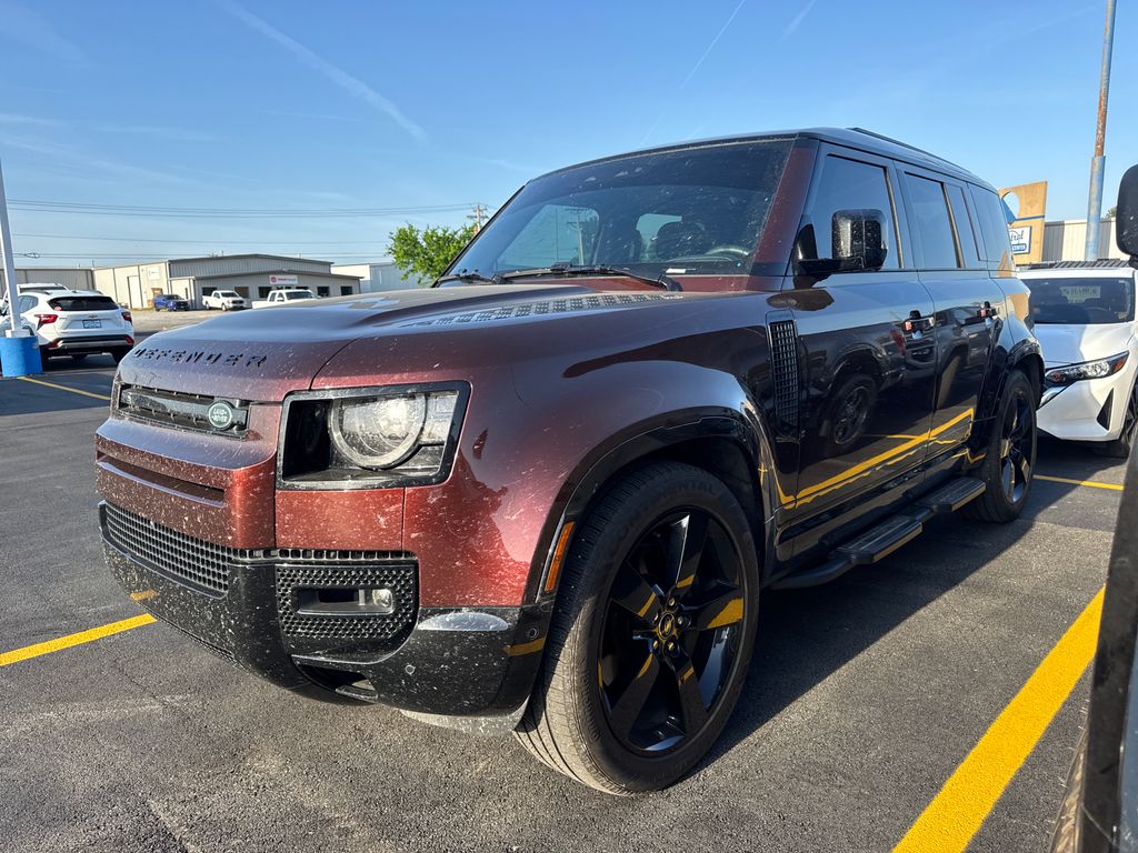 Sedona Red Metallic 2025 Land Rover Defender 110 P400 Sedona Red AWD SUV / Crossover All-Wheel Drive 8-Speed Automatic
