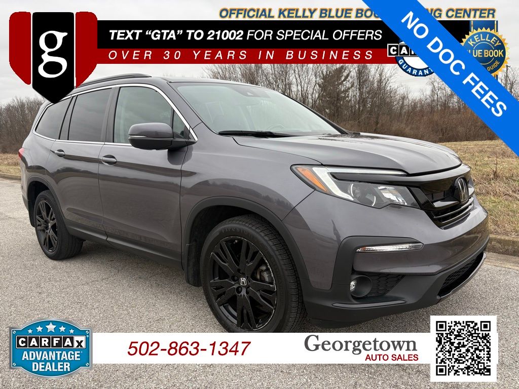 2021 Honda Pilot SE AWD's photo