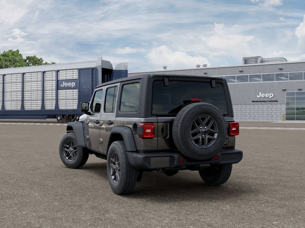 New 2026 Gray Jeep Sport S image 3