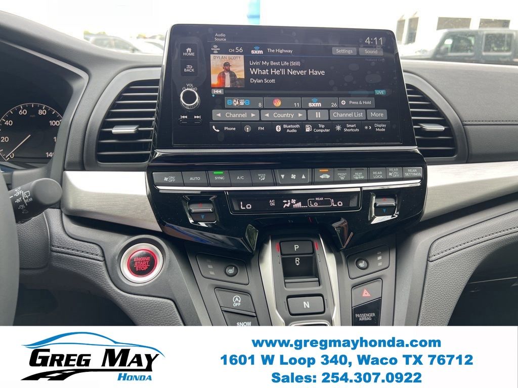2026 Honda Odyssey EX-L White at Greg May Honda
