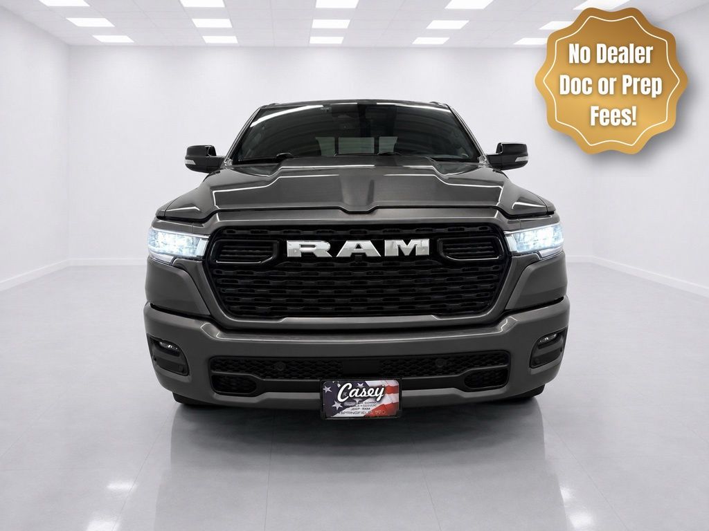 Gray (Granite Crystal Metallic Clearcoat) 2026 RAM 1500 Pickup Truck Four-Wheel Drive 8-Speed Automatic