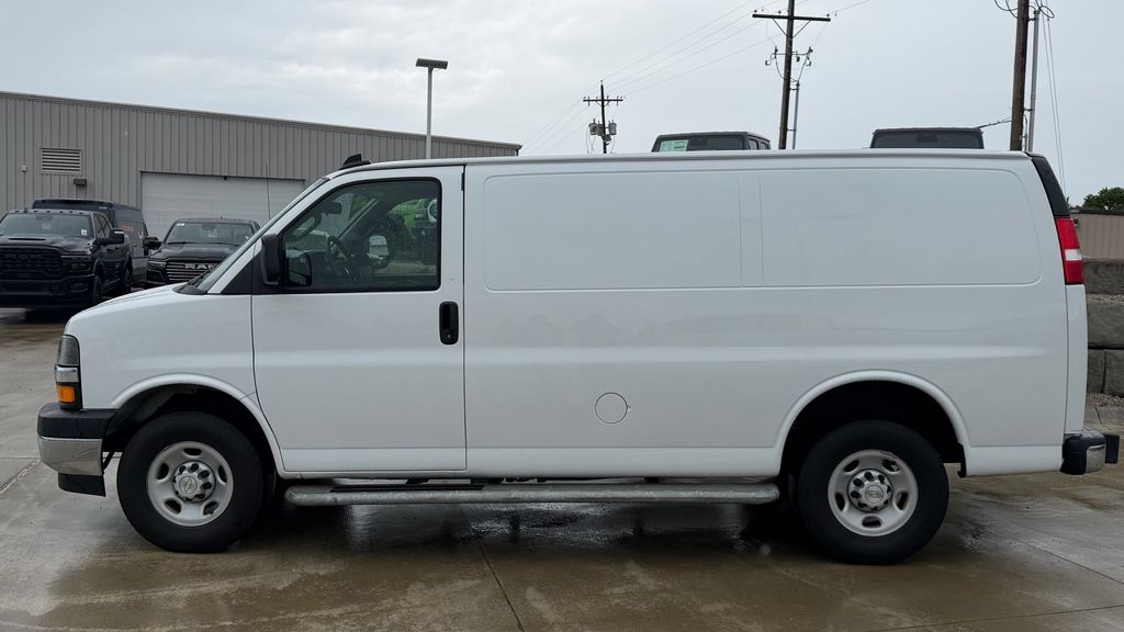 Used 2024 Chevrolet Express Cargo Work Van with VIN 1GCWGAFPXR1267167 for sale in Kansas City