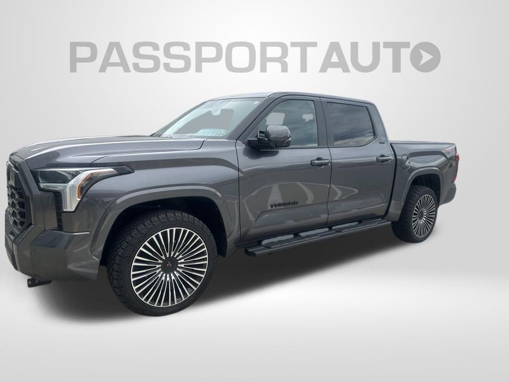 Magnetic Gray Metallic 2024 Toyota Tundra Pickup Truck Four-Wheel Drive Automatic