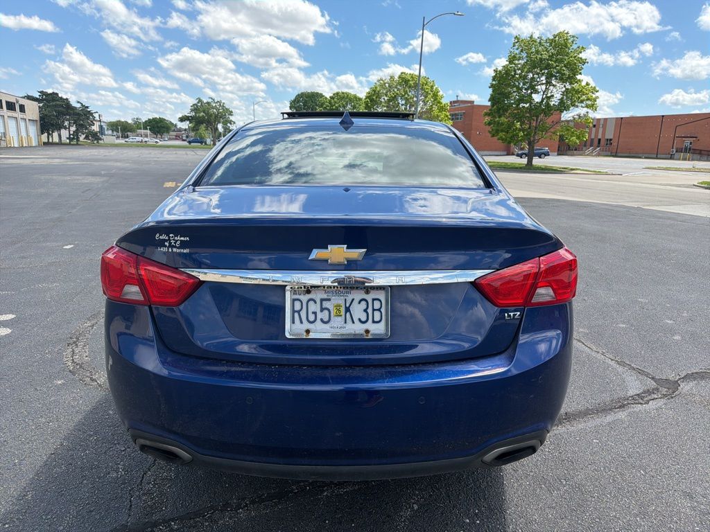 2014 Blue Topaz Metallic Chevrolet Impala LTZ FWD Sedan