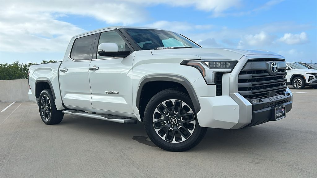 2023 Toyota Tundra Hybrid Limited Beige at Gullo Toyota