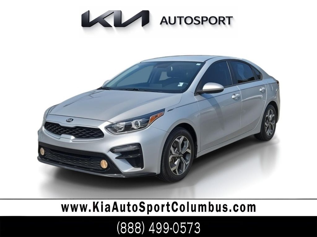 Silky Silver 2020 Kia Forte LXS FWD Sedan Front-Wheel Drive Continuously Variable Transmission