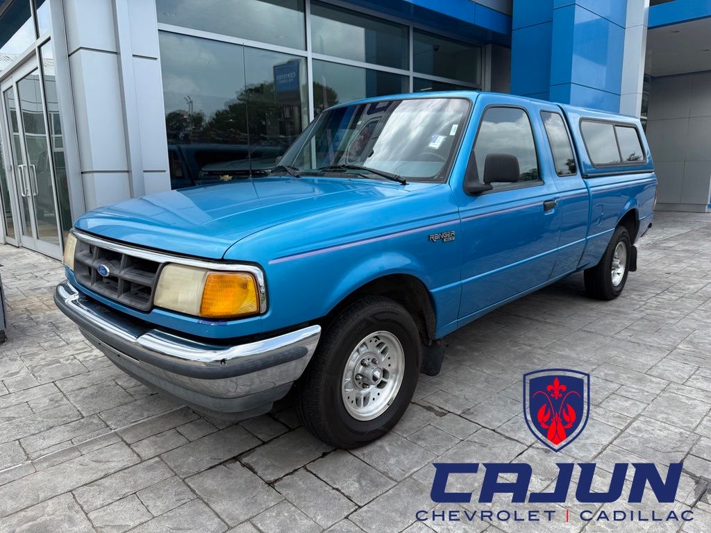 Blue 1994 Ford Ranger Pickup Truck Rear-Wheel Drive 5-Speed Manual