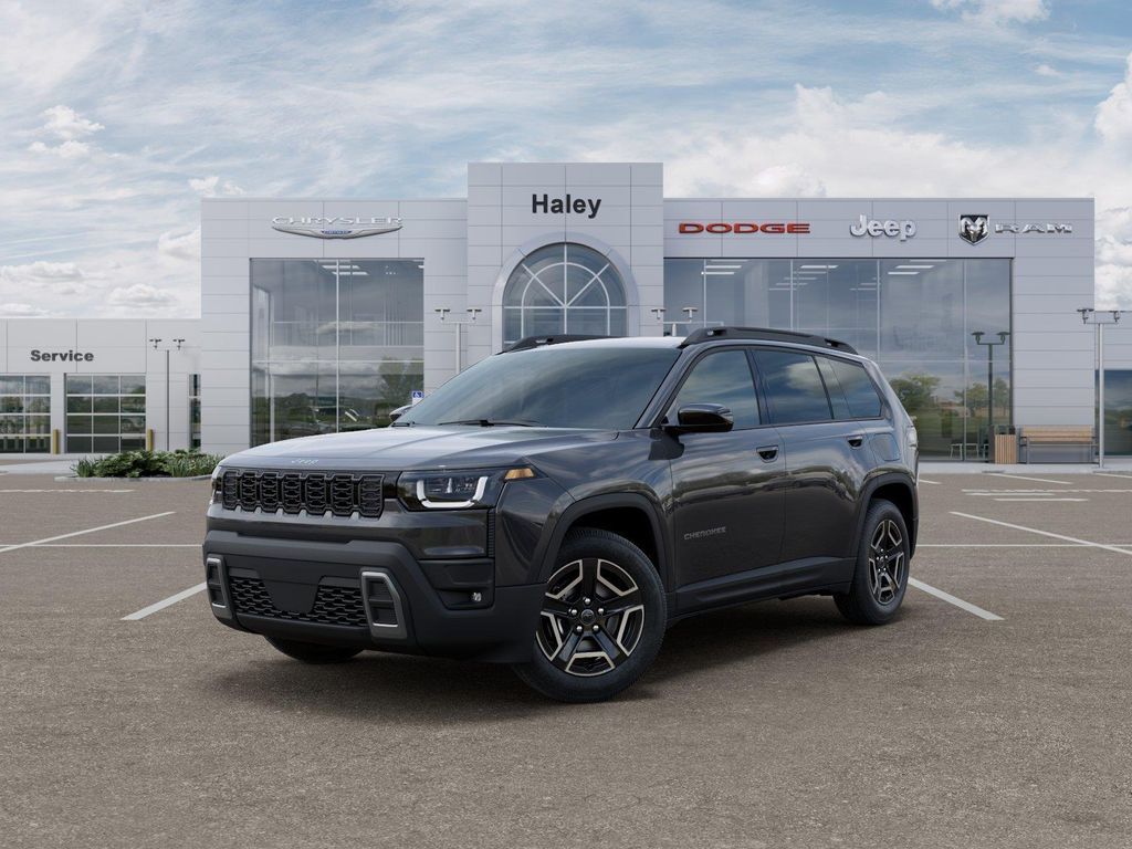 Sting-Gray Clearcoat 2026 Jeep Cherokee Laredo 4WD SUV / Crossover Four-Wheel Drive Continuously Variable Transmission