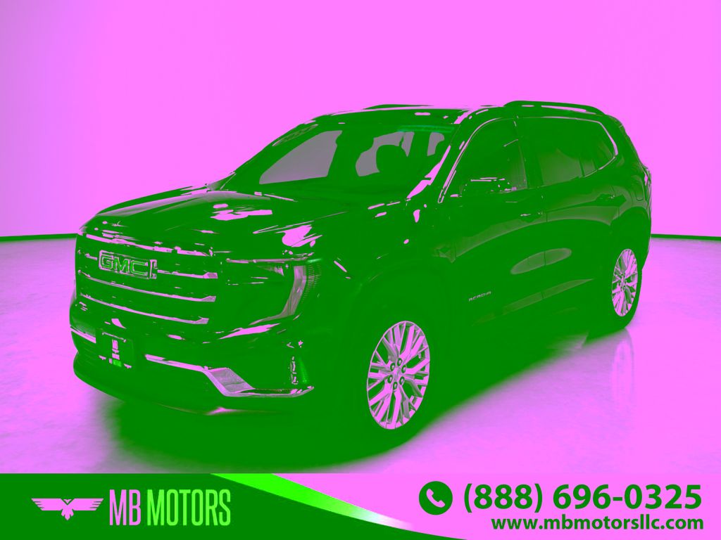 Black (Ebony Twilight Metallic) 2024 GMC Acadia Elevation AWD SUV / Crossover Four-Wheel Drive 8-Speed Automatic