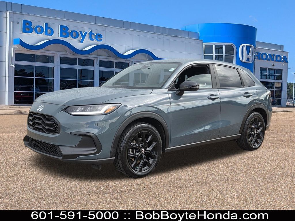 Nordic Forest Pearl 2025 Honda HR-V SUV / Crossover Front-Wheel Drive Continuously Variable Transmission