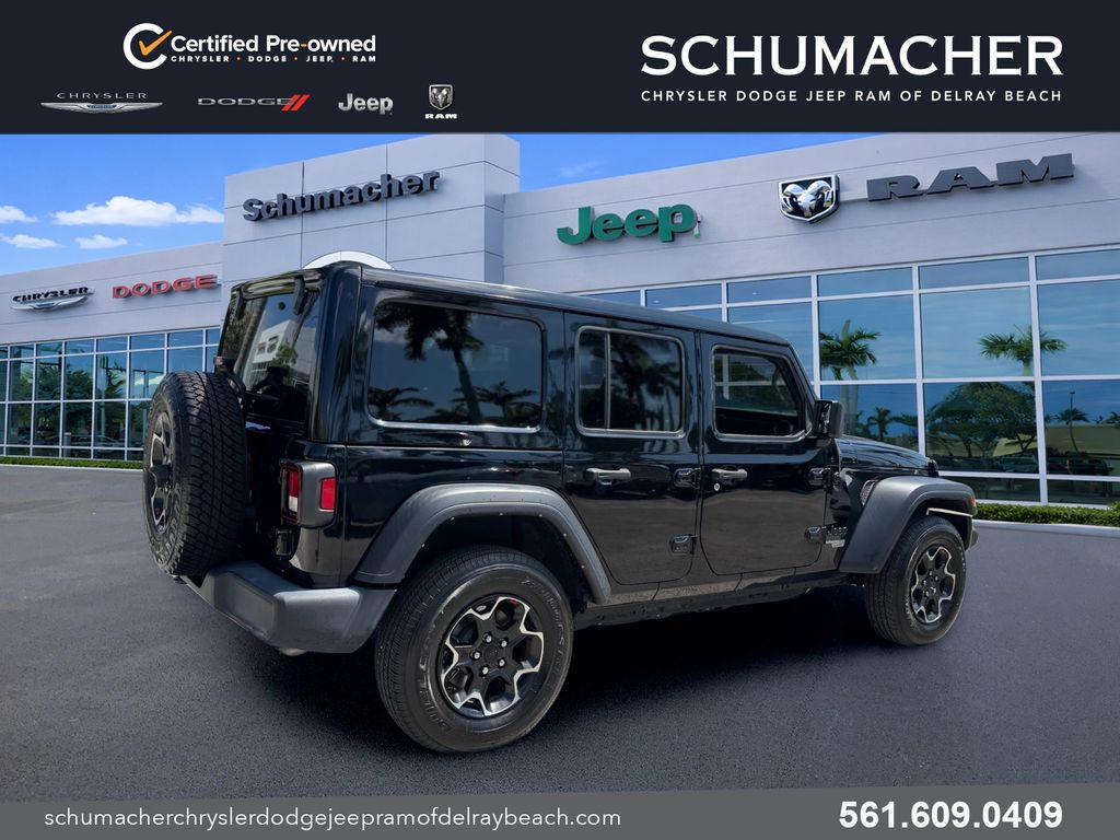 used 2021 Jeep Wrangler car, priced at $29,998