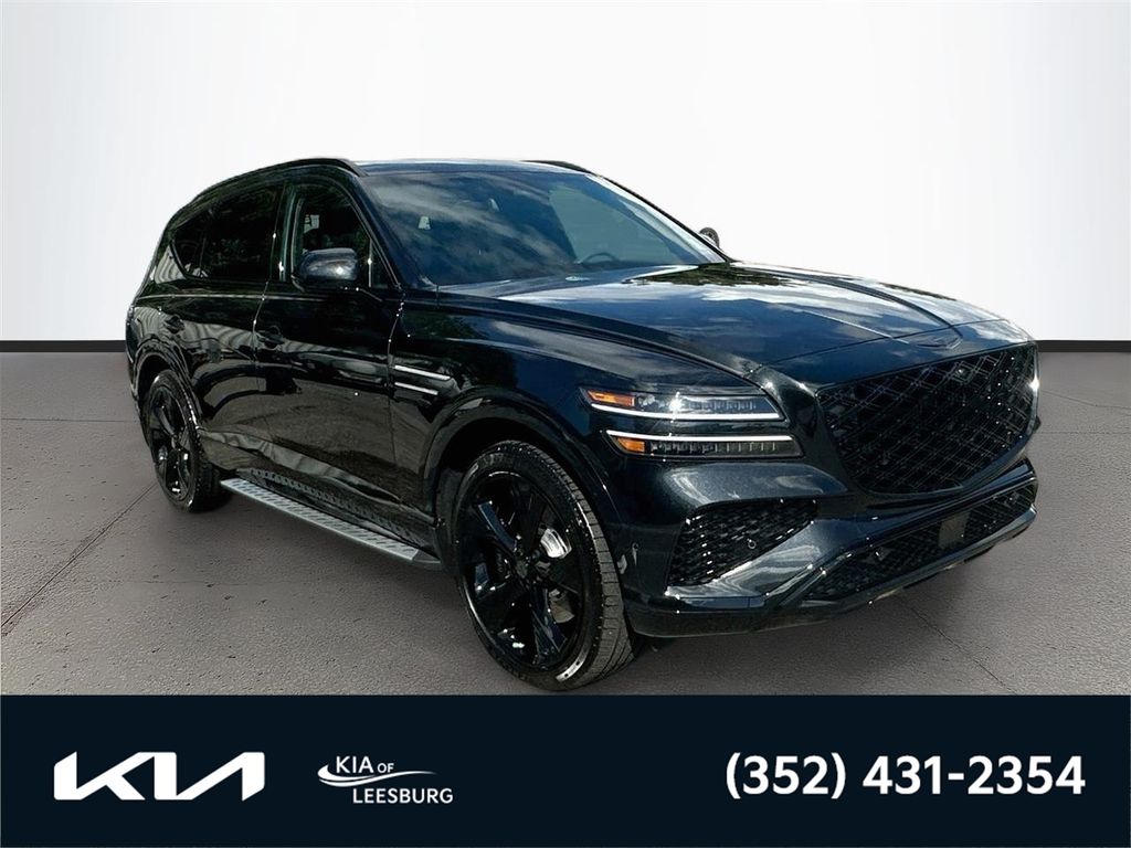 Black 2026 Genesis GV80 SUV / Crossover All-Wheel Drive 8-Speed Automatic