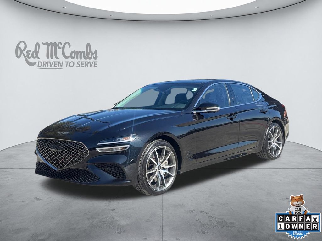Vik Black 2026 Genesis G70 2.5T Prestige RWD Sedan Rear-Wheel Drive 8-Speed Automatic